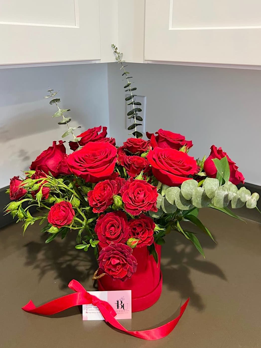 I Love You Rose Arrangement Box